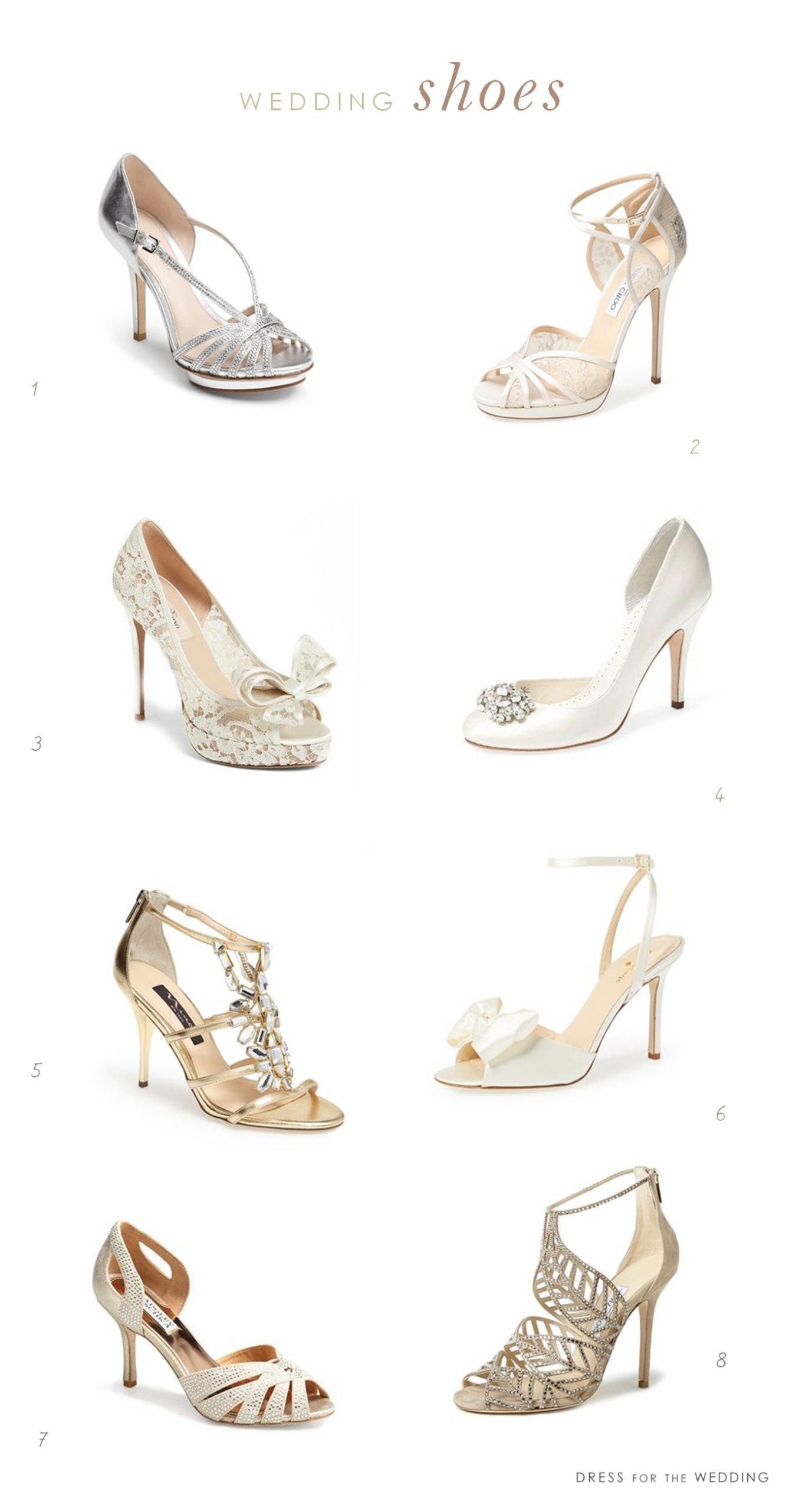 The Best Wedding Shoes for Brides