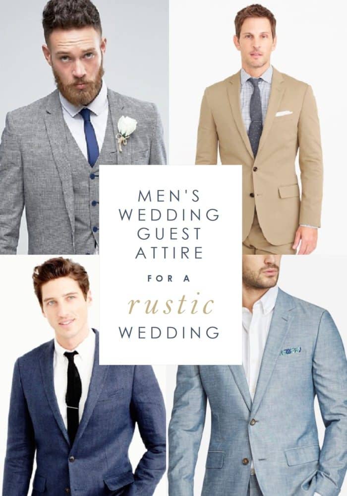 men's spring wedding guest attire