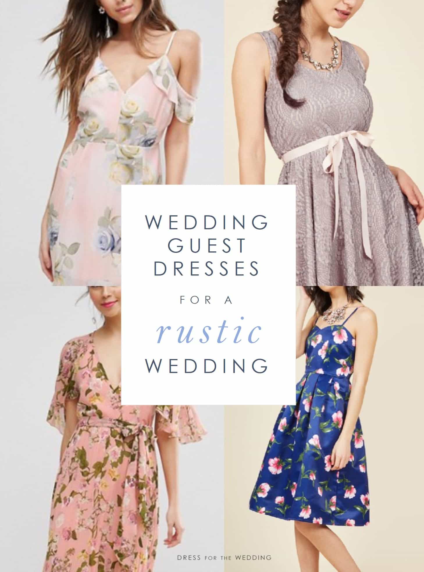 What to Wear to Outdoor Farm Wedding 