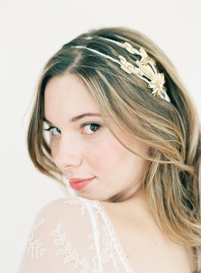 blythe bridal headband hushed commotion