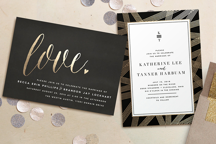 minted_invitations art deco