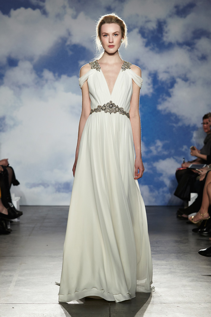 Goddess Like Gown by Jenny Packham Wedding Dresses Spring 2015 Look 13