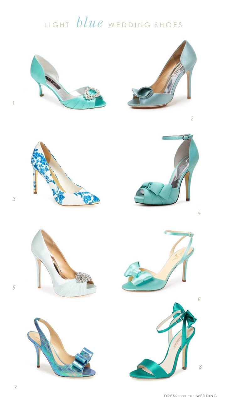 Light Blue Wedding Shoes | Pale Blue Wedding Shoes | Blue Bridal Shoes