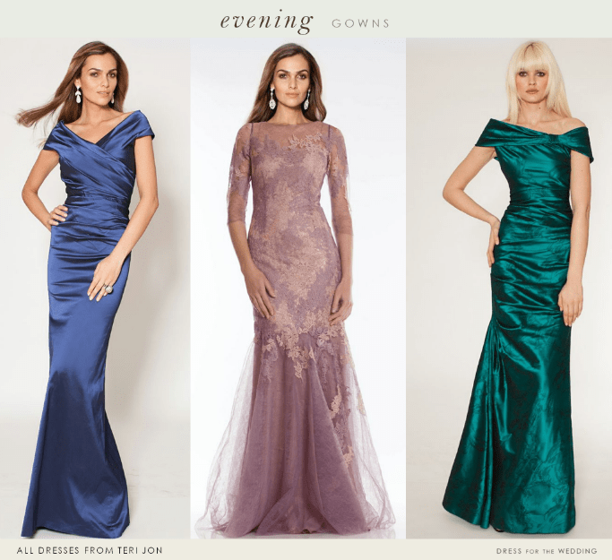 Elegant Dresses for the Mother of the Bride and Wedding Guests