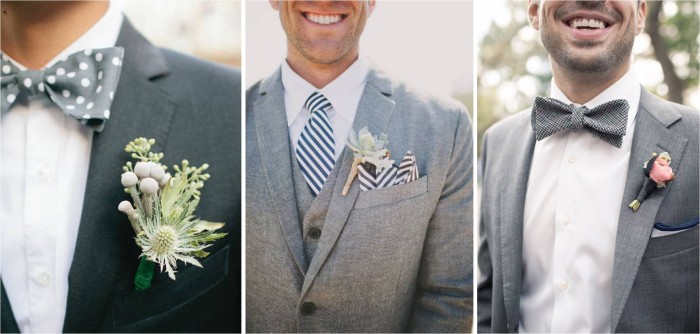 Gray ties for Weddings