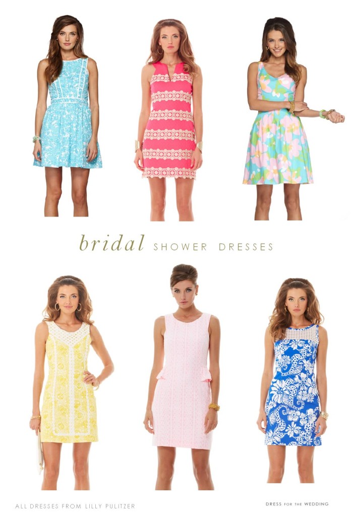 what should bride wear to bridal shower