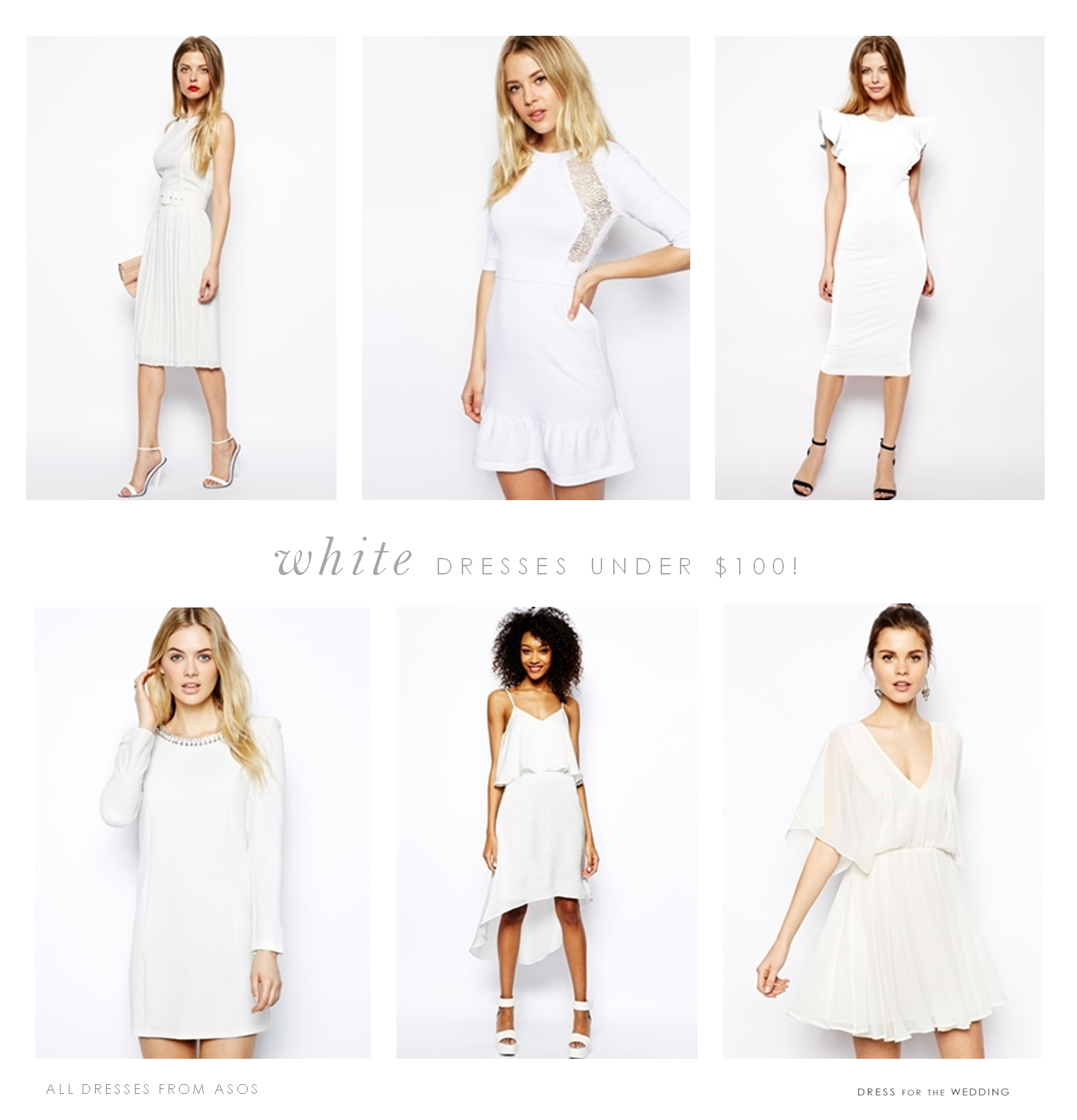 White Dresses Under 100 Little White Dresses 100 or Less!