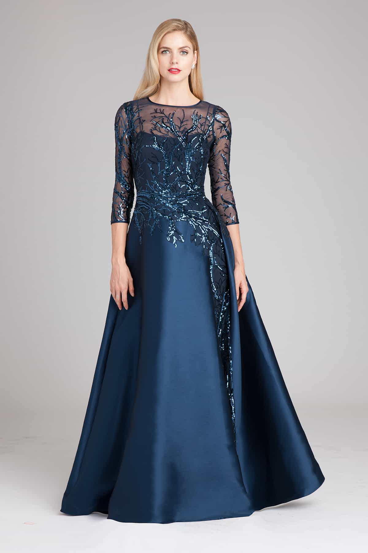 Navy Evening Gown for Mother of the ...