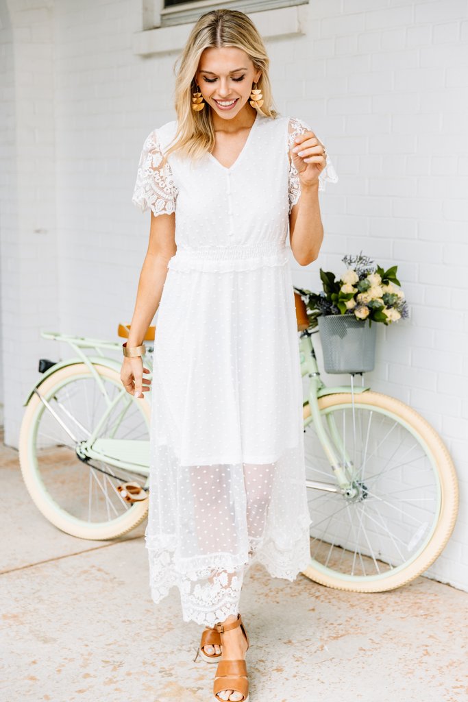 Affordable White Summer Dress Under $100