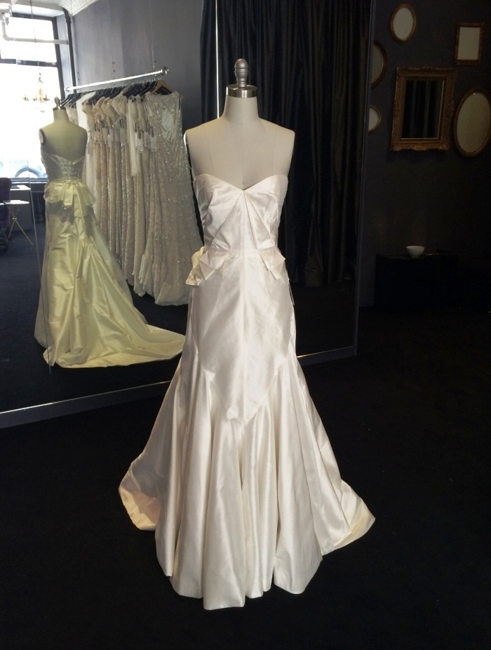 Alassandra shown without straps Karen Willis Holmes Wedding Dresses NYC