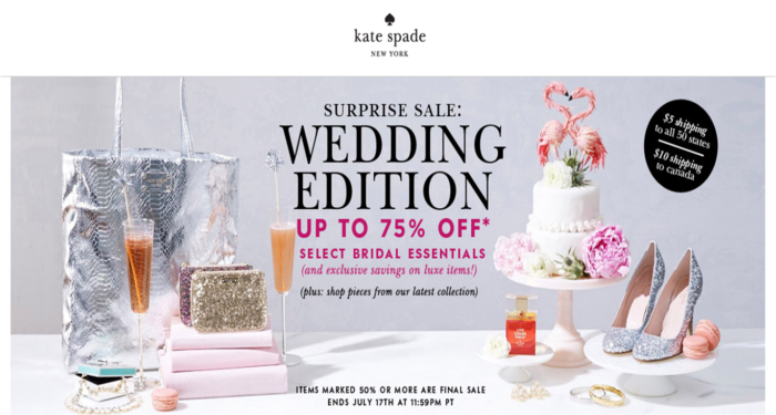 kate spade surprise sale