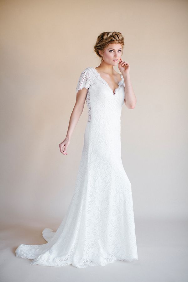 lace wedding dress layla darling by heidi elnora Lace Wedding Dress