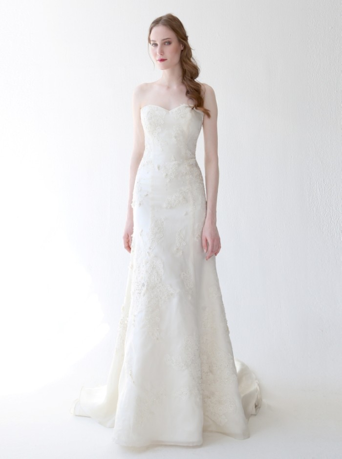 Beaded Wedding Dress Evlin by Kelly Faetanini