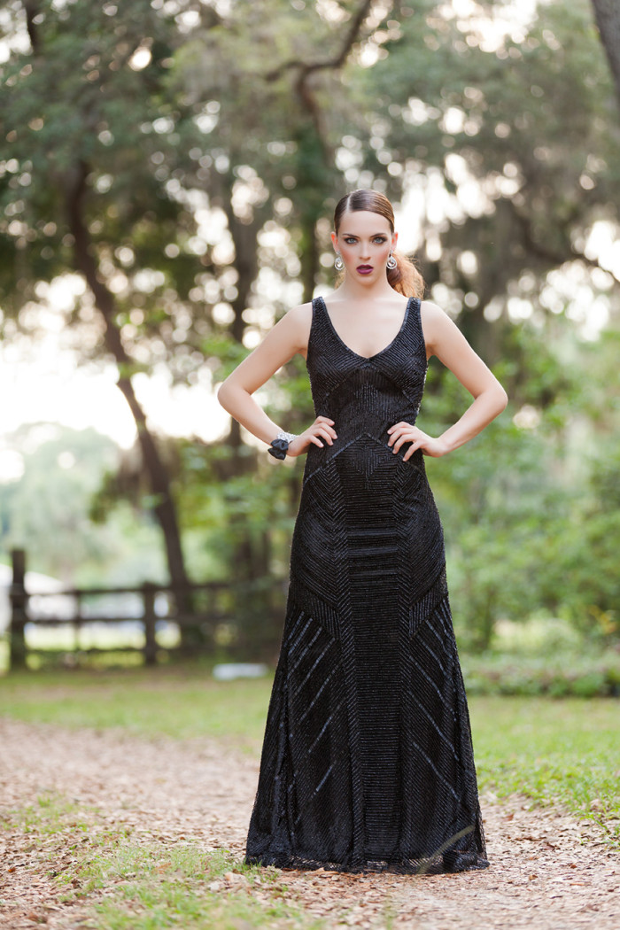 Black evening gown by http://solutionsbridal.com/ | Photography by Betsy Hansen of Hundreds of Moments