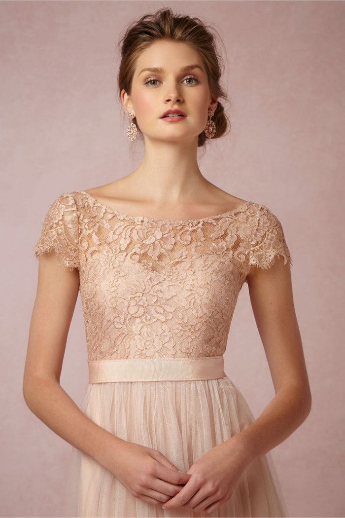 Camille lace topper from BHLDN