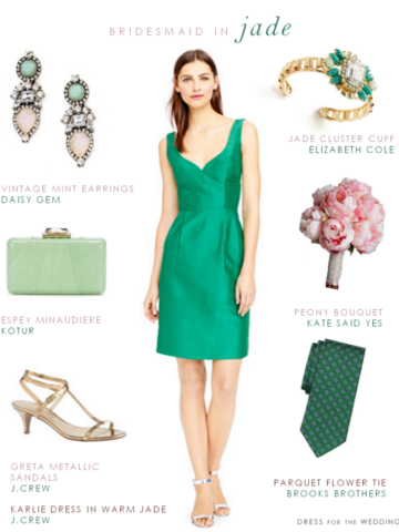 Jade Green Bridesmaid Dress