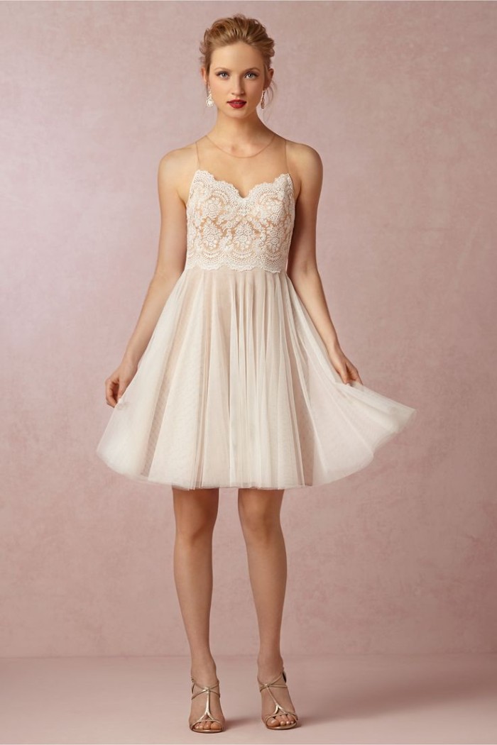 Messina Little White Dress at BHLDN