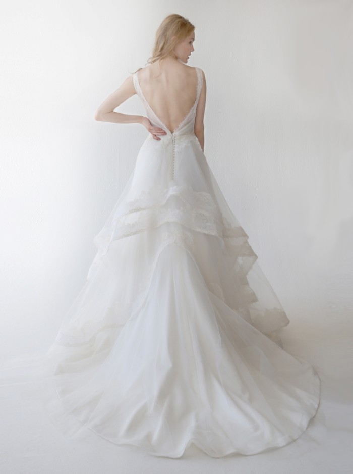 Wedding Dress Ula-back by Kelly Faetanini