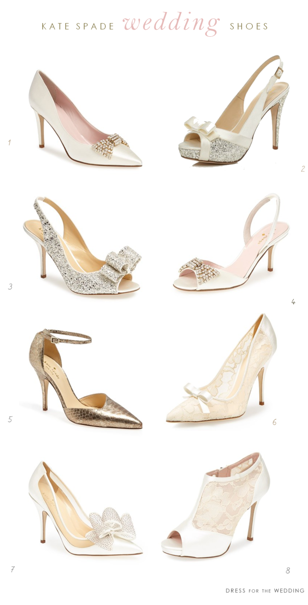 my picks for kate spade new york wedding shoes