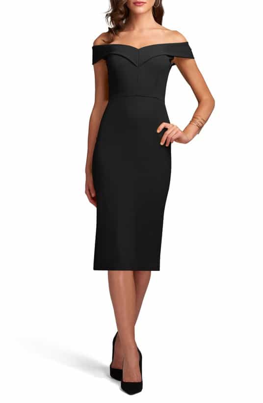 Classic Black Cocktail Dress under $100