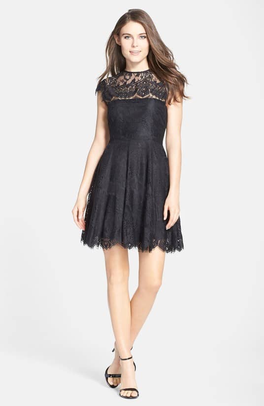 Cute black lace dress under 100 dollars