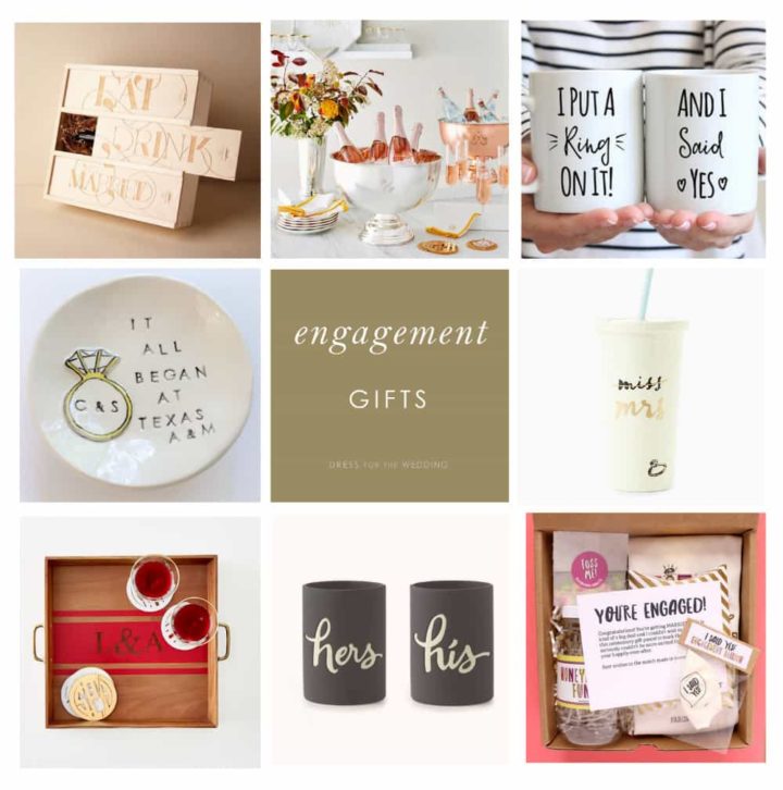 Over 70 of the Best Engagement Gift Ideas for Friends Dress for the