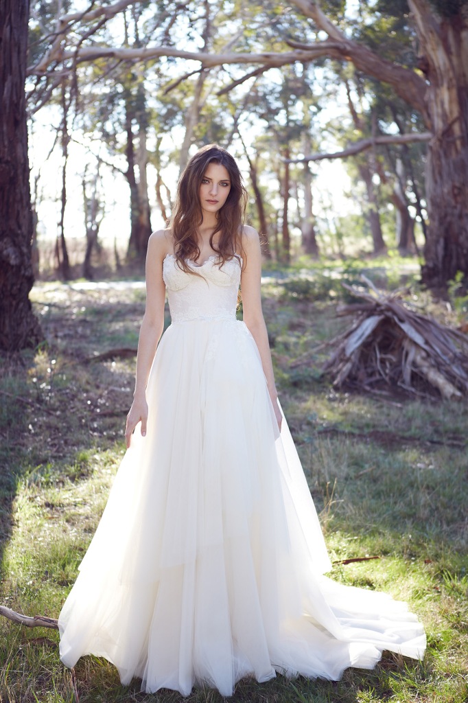 KWH Bespoke Wedding Gowns Saskia, a ball gown wedding dress in tulle