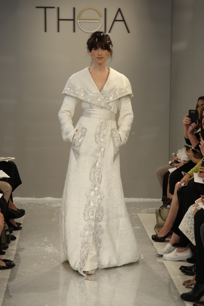Yel Ana Wedding Dress Theia White Collection Fall 2015