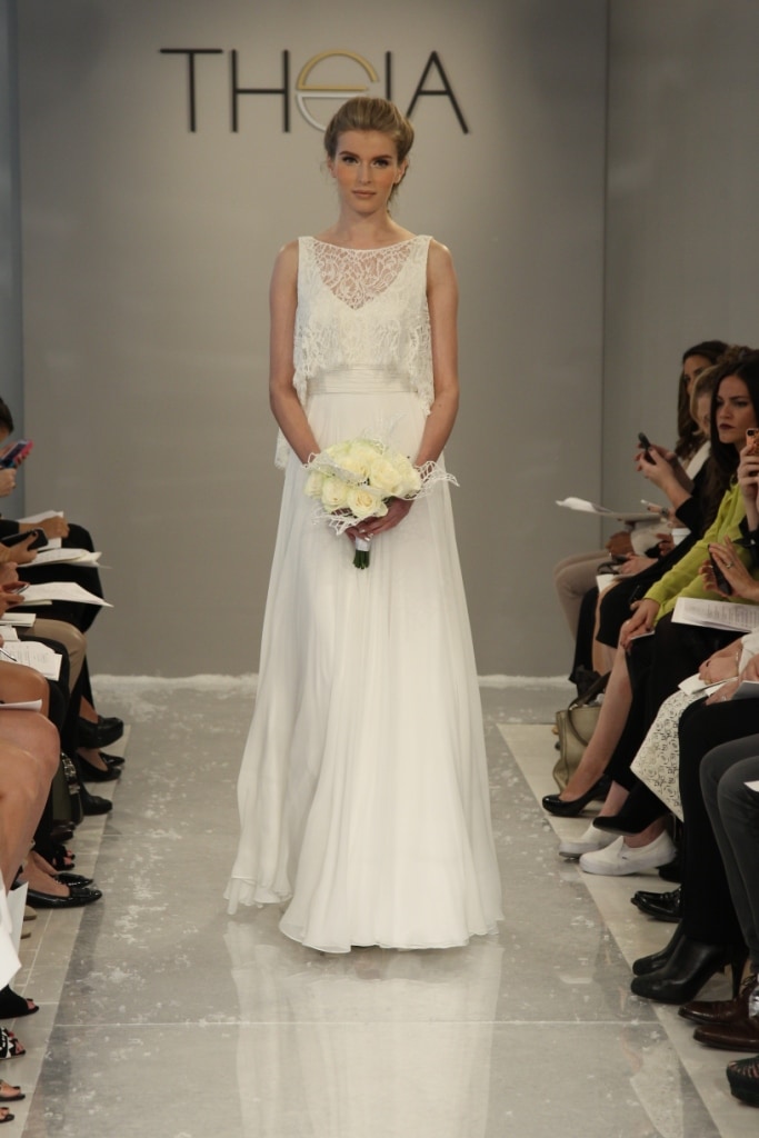 Naima Wedding Dress Theia White Collection Fall 2015