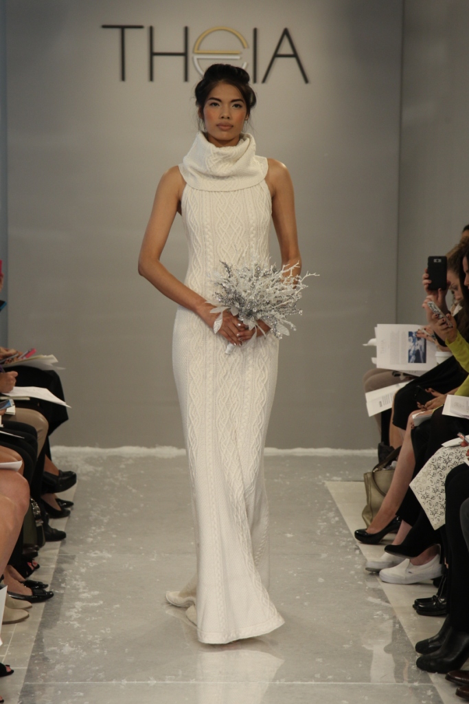 Erin Wedding Dress Theia White Collection Fall 2015