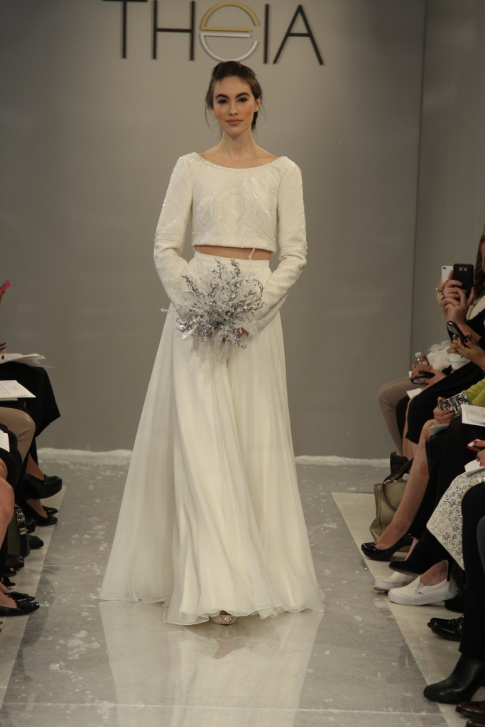 Faye Wedding Dress Theia White Collection Fall 2015