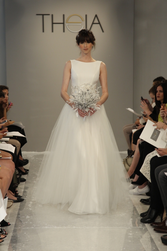 Victoria Wedding Dress Theia White Collection Fall 2015