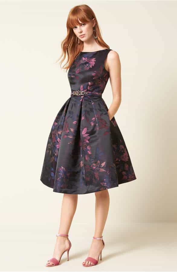 Jacquard Party Dress