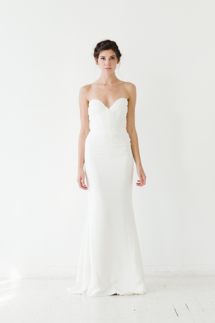 Mercer slip Sarah Seven Wedding Dresses 2015