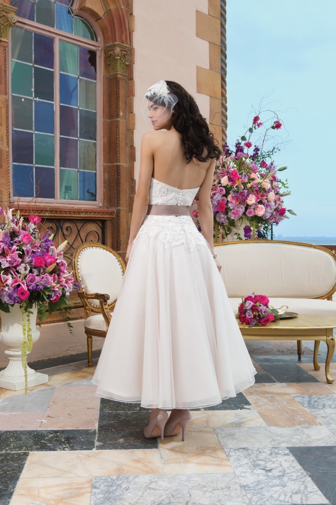 tea length wedding dress