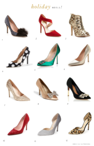 Holiday Heels: Shoes for Holiday Parties