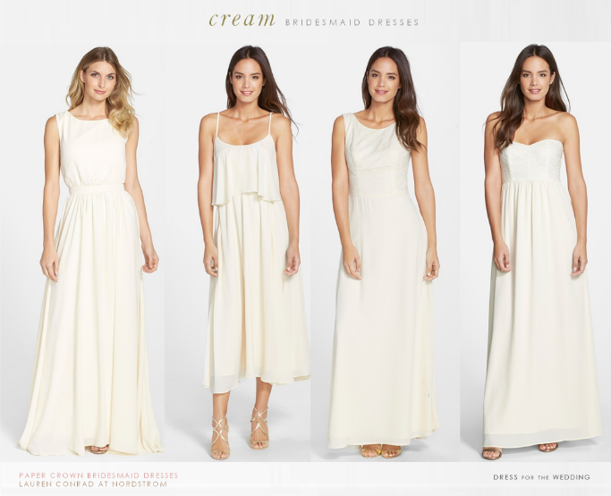 Vow to Be Chic with Lauren Conrad's bridesmaid collection