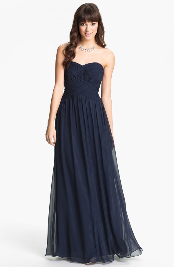 Navy bridesmaid dress under $150