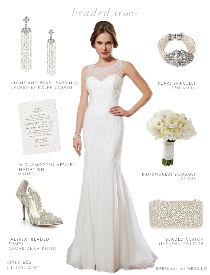 Beaded Look Featuring Lillian West Style 6531