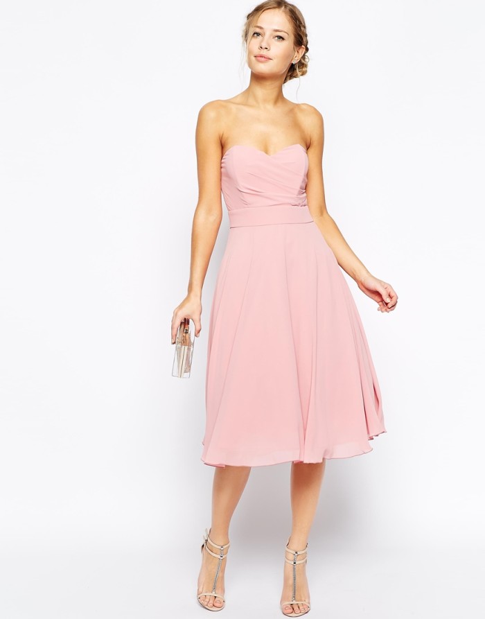 Pink Bridesmaid Dress under $100