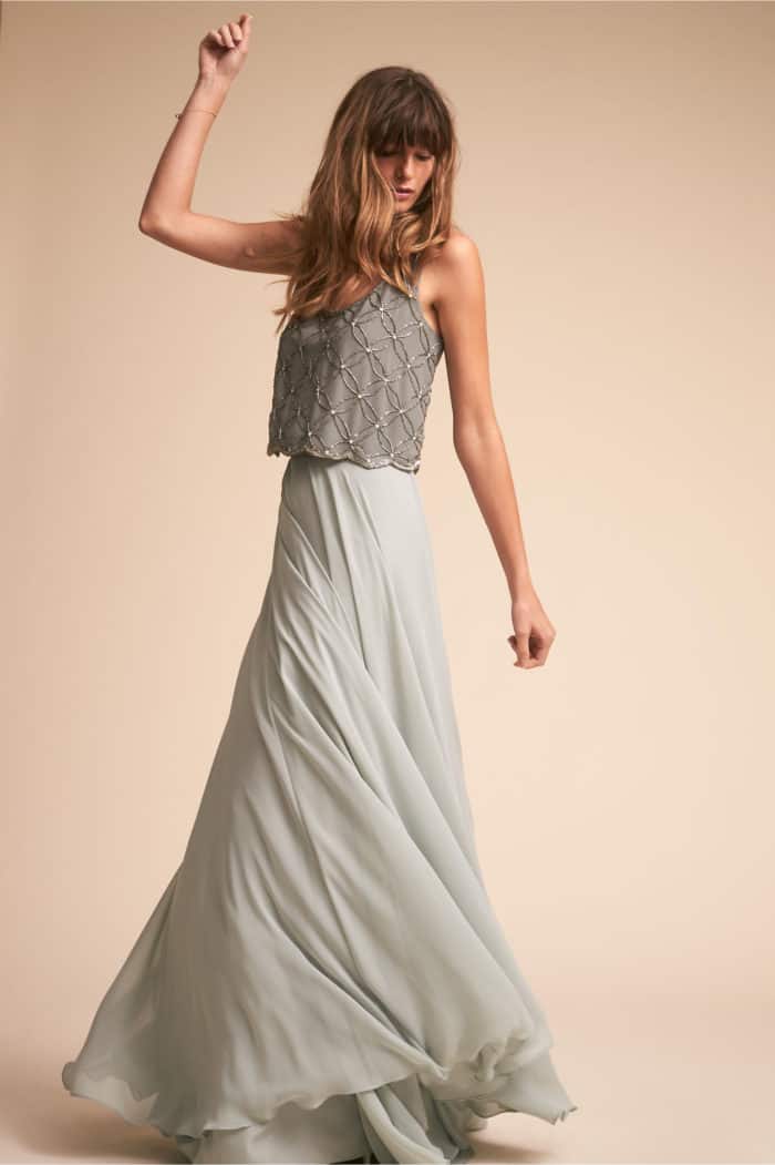 mint bridesmaid dress separates