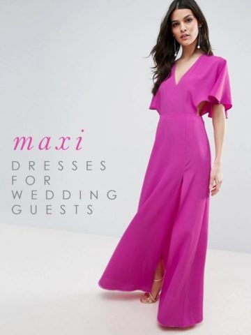 Maxi Dresses for Wedding Guests