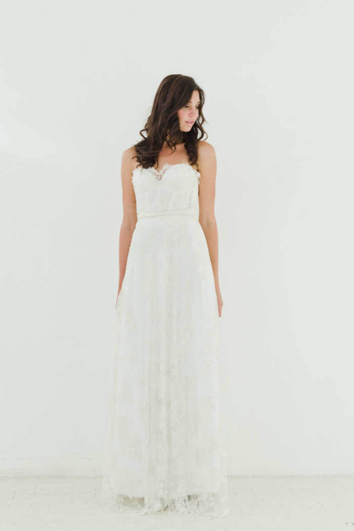 Minetta Gown Sarah Seven Wedding Dresses 2015