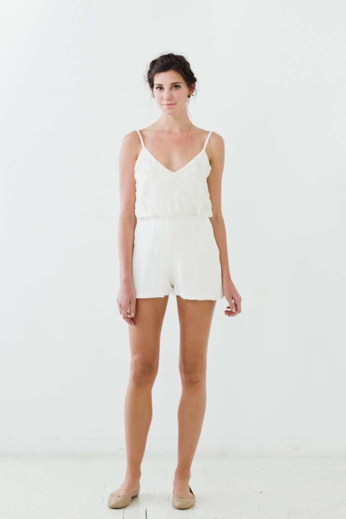 Vandam Romper Sarah Seven Wedding Dresses 2015