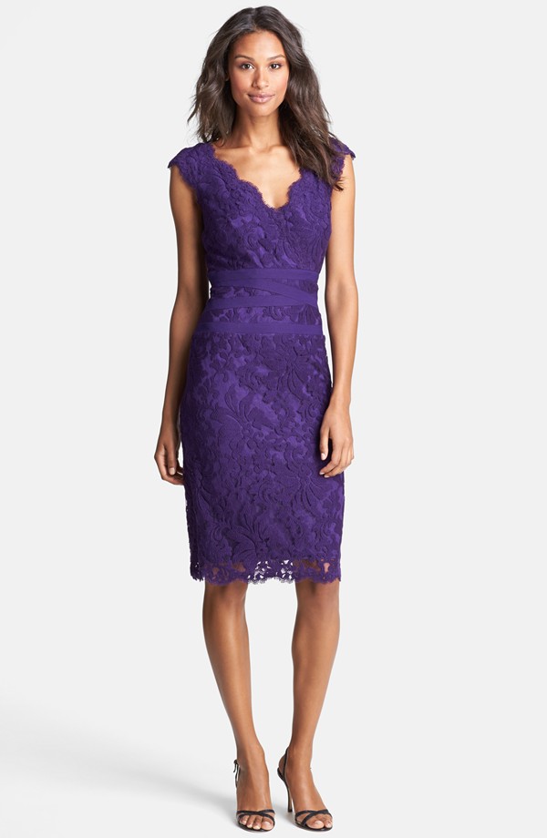 royal purple dresses for weddings