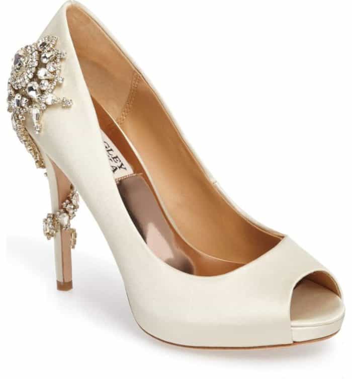 Wedding Shoes We Love by Badgley Mischka Dress for the Wedding