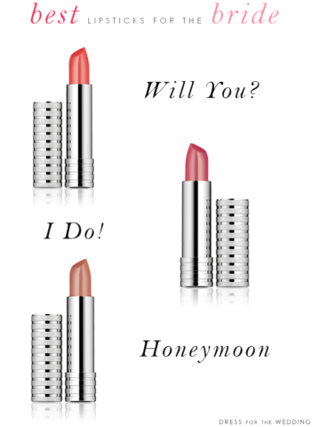 Lipsticks for your wedding day