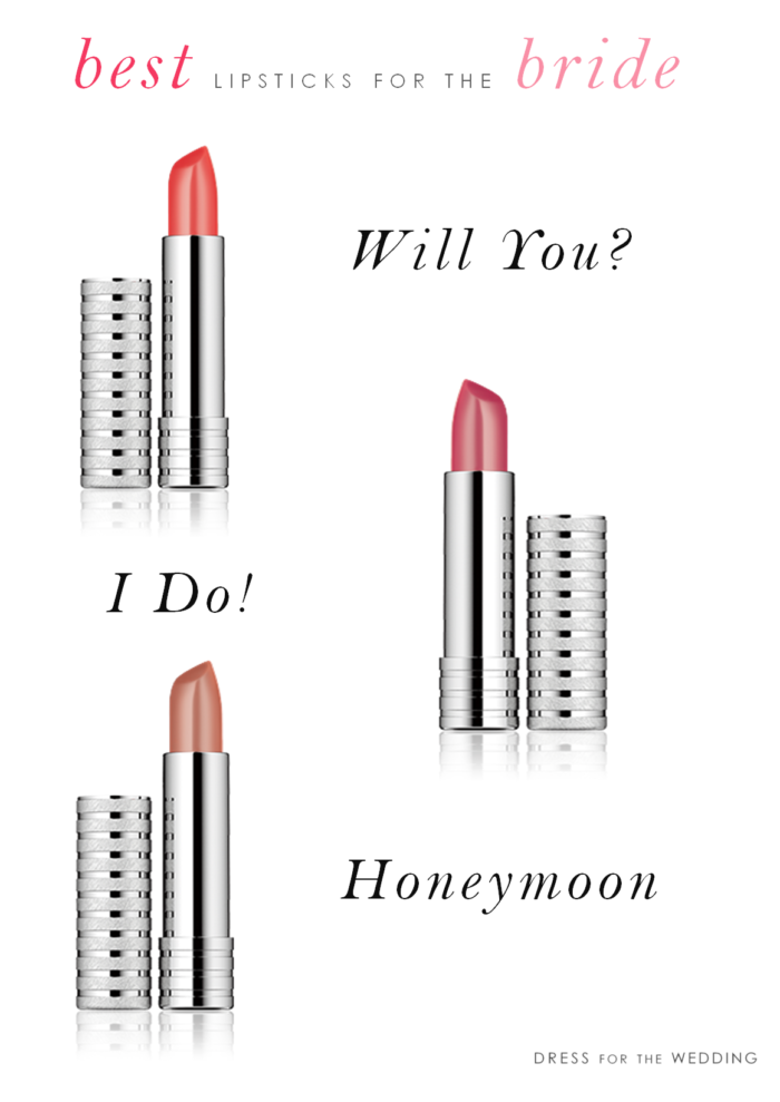 Lipsticks for your wedding day