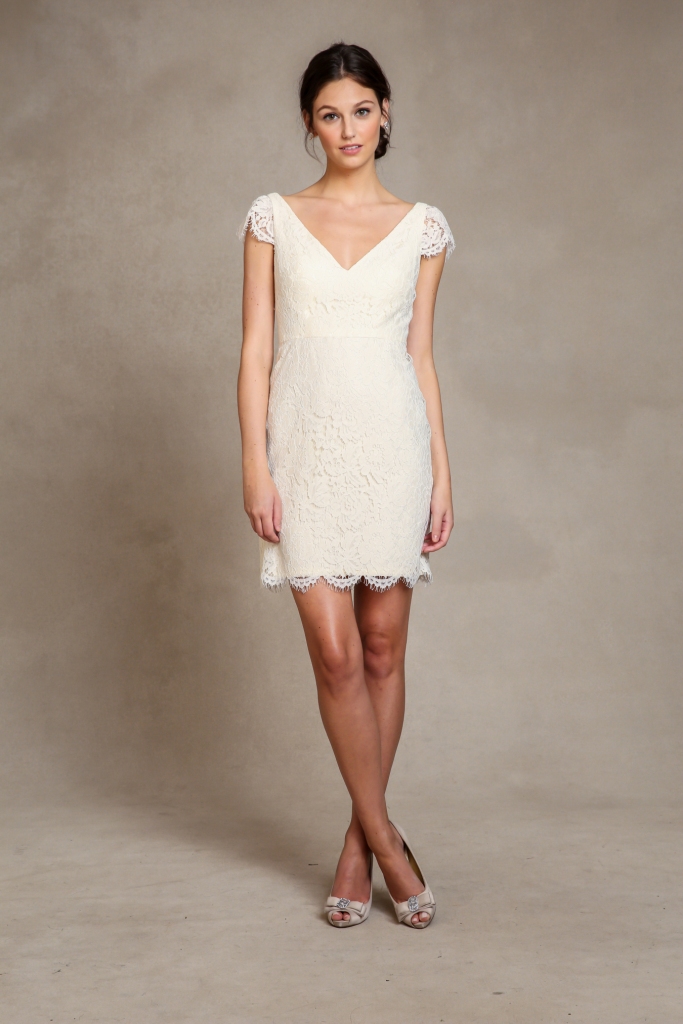 Bridgitte Little White Lace Dress