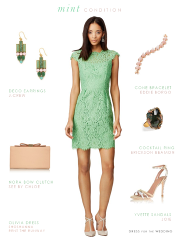 Green Wedding Attire Ideas | Dress for the Wedding